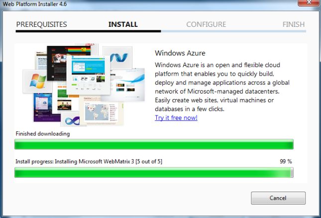 Final Web Metrix Installation